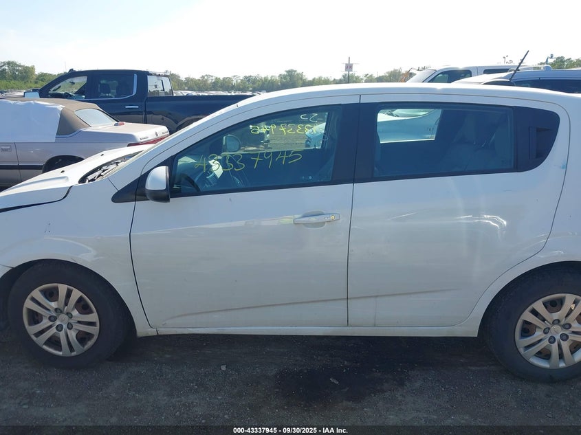 2020 CHEVROLET SONIC FWD  1FL 5-DOOR 1G1JG6SB9L4133668