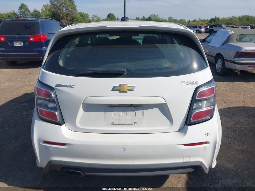 2020 CHEVROLET SONIC FWD  1FL 5-DOOR 1G1JG6SB9L4133668