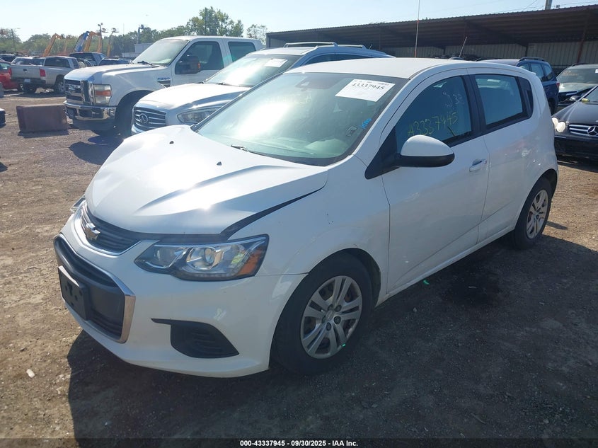 2020 CHEVROLET SONIC FWD  1FL 5-DOOR 1G1JG6SB9L4133668