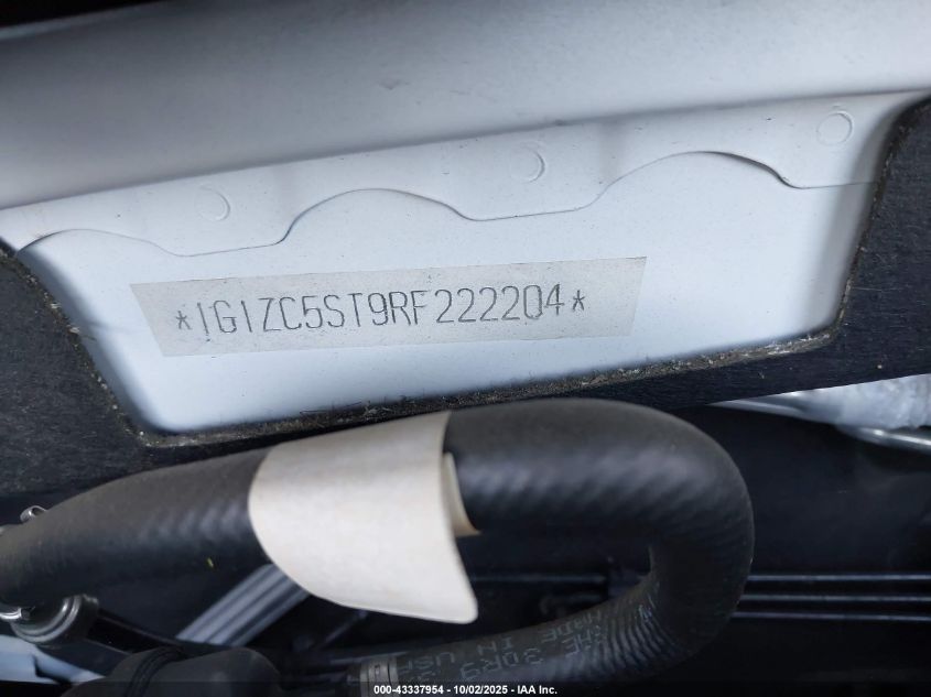 2024 Chevrolet Malibu Fwd 1Fl VIN: 1G1ZC5ST9RF222204 Lot: 43337954