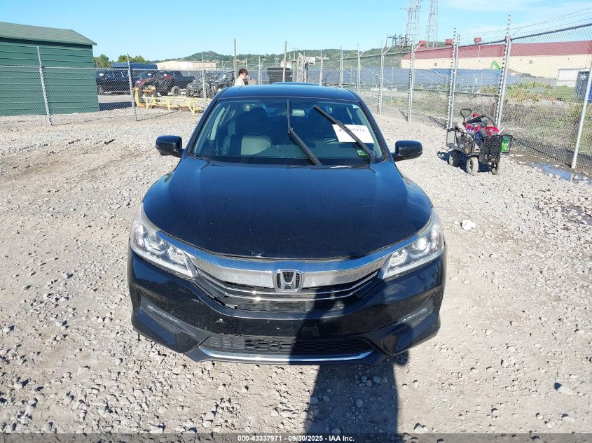 2017 Honda Accord Ex-L VIN: 1HGCR2F87HA196571 Lot: 43337971