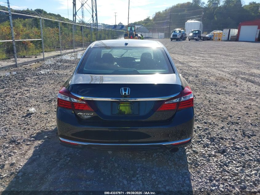 2017 Honda Accord Ex-L VIN: 1HGCR2F87HA196571 Lot: 43337971