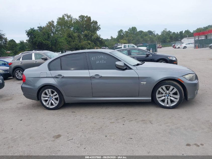 2011 BMW 335I xDrive VIN: WBAPL5C51BA918909 Lot: 43337980