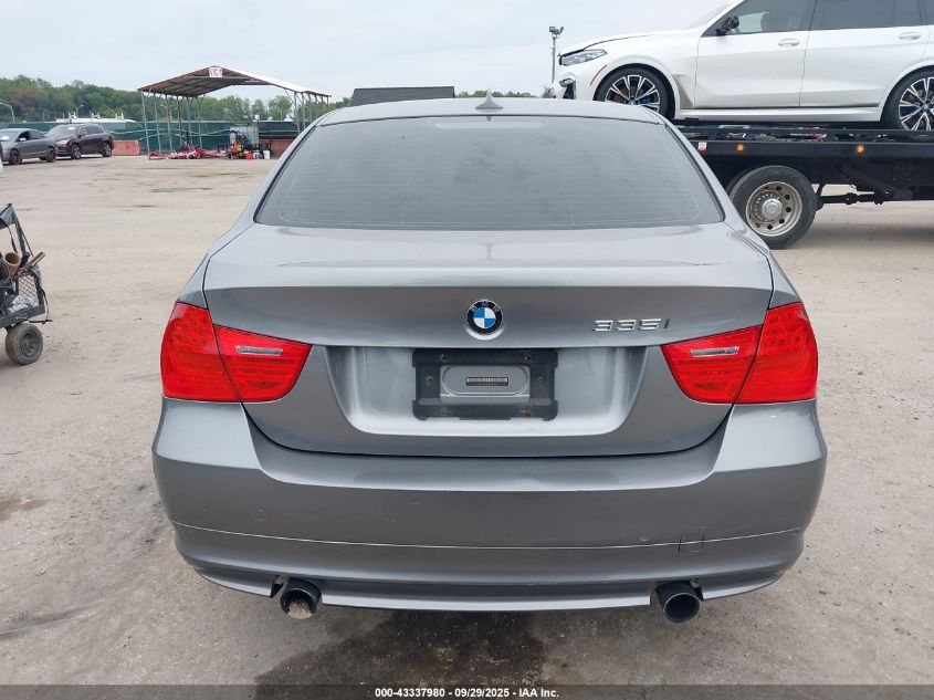 2011 BMW 335I xDrive VIN: WBAPL5C51BA918909 Lot: 43337980