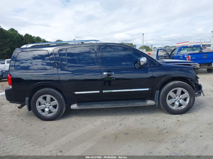 2014 Nissan Armada Platinum VIN: 5N1BA0NF5EN608217 Lot: 43337989