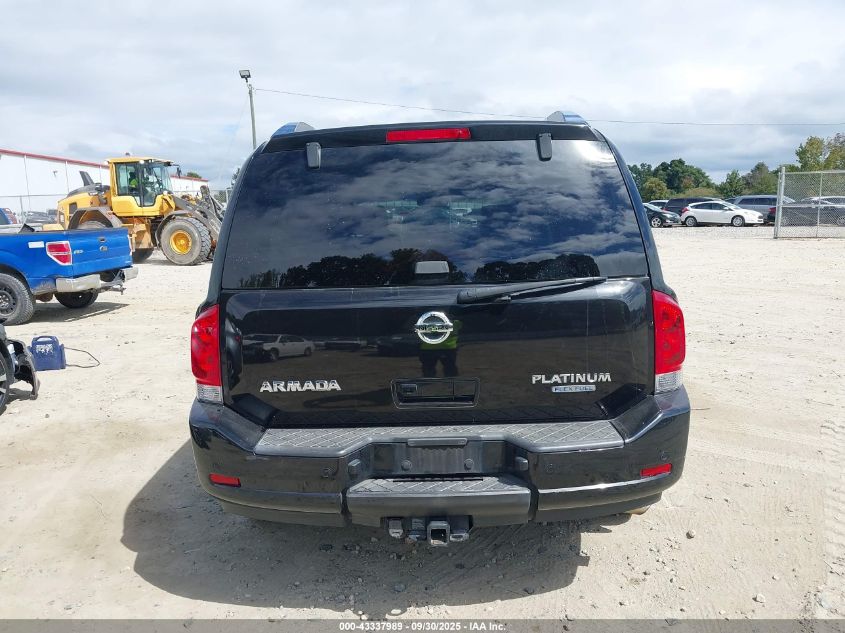 2014 Nissan Armada Platinum VIN: 5N1BA0NF5EN608217 Lot: 43337989