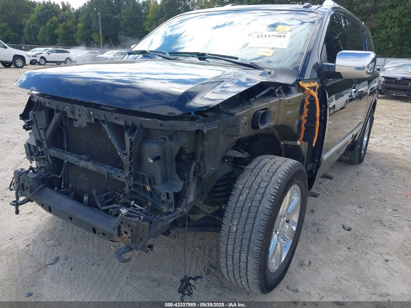 2014 Nissan Armada Platinum VIN: 5N1BA0NF5EN608217 Lot: 43337989