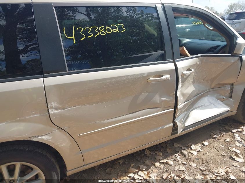 2014 Dodge Grand Caravan Sxt VIN: 2C4RDGCG3ER305079 Lot: 43338023