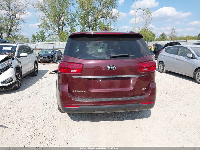 2020 KIA SEDONA EX KNDMB5C12L6642296