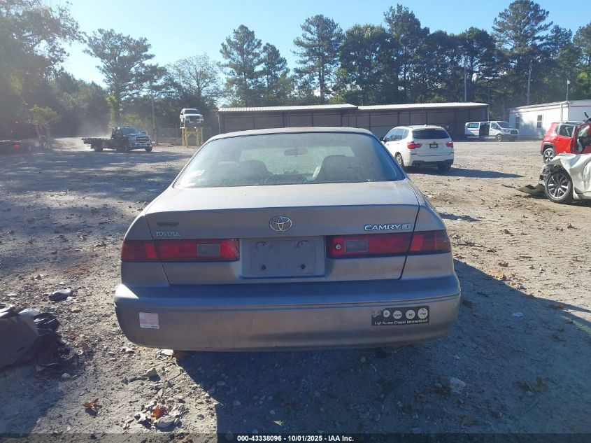 1999 Toyota Camry Le VIN: 4T1BG22K6XU535850 Lot: 43338096