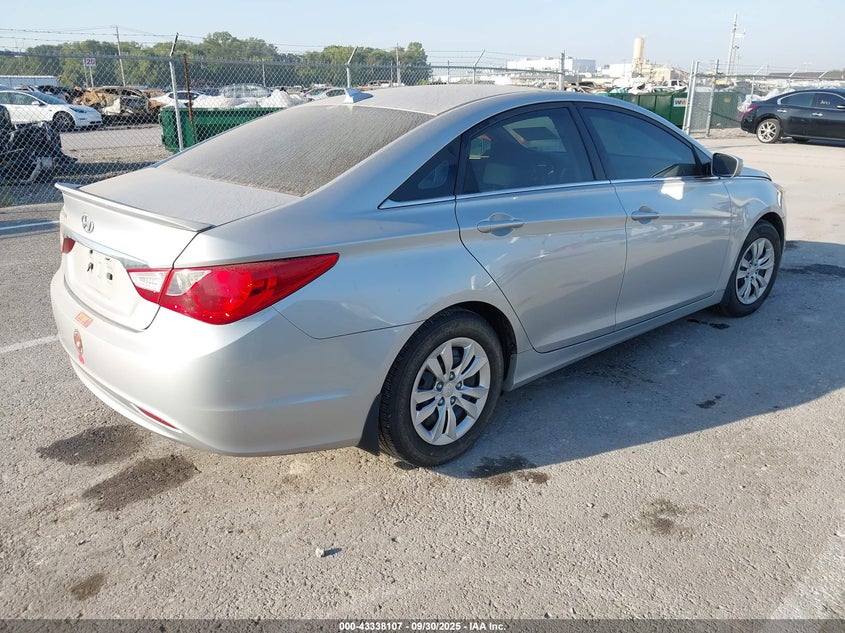 2013 HYUNDAI SONATA GLS - 5NPEB4AC6DH544382