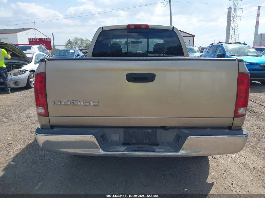 2002 Dodge Ram 1500 St VIN: 3D7HA18N02G130192 Lot: 43338113