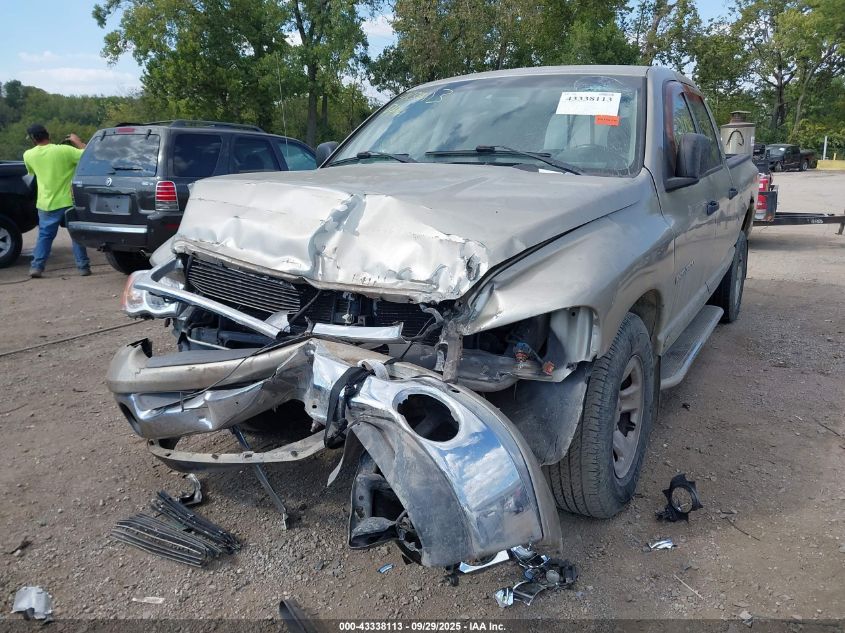 2002 Dodge Ram 1500 St VIN: 3D7HA18N02G130192 Lot: 43338113