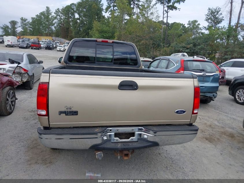 1999 Ford F-150 Lariat/Work Series/Xl/Xlt VIN: 1FTRX17W6XNC12675 Lot: 43338117