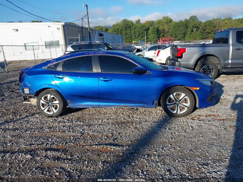 2018 Honda Civic Lx VIN: 19XFC2F52JE026768 Lot: 43338122