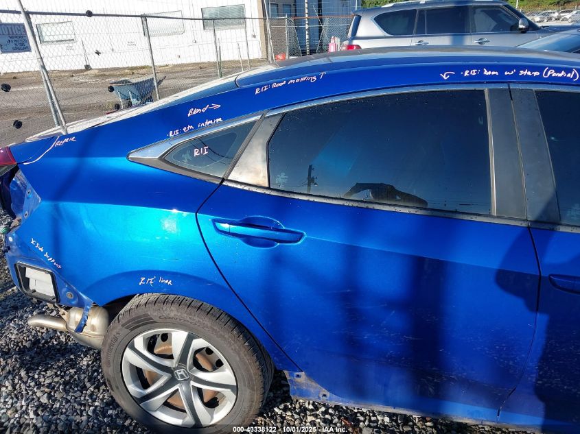 2018 Honda Civic Lx VIN: 19XFC2F52JE026768 Lot: 43338122