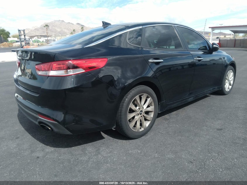 Vin: 5xxgt4l37hg133108, lot: 43832842, kia optima lx 20174