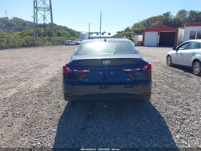 2025 Toyota Camry Le VIN: 4T1DAACKXSU166132 Lot: 43338142