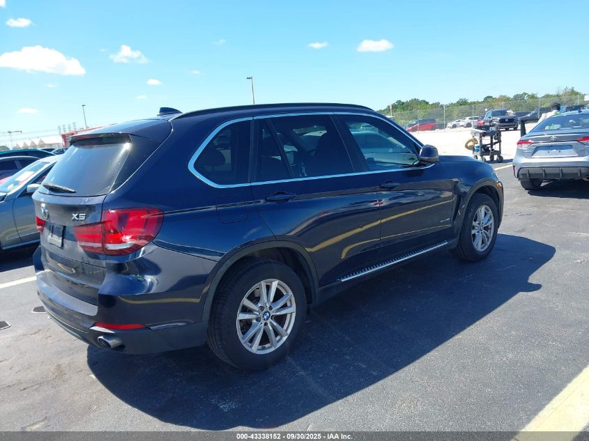 2015 BMW X5 Sdrive35I VIN: 5UXKR2C58F0H34851 Lot: 43338152