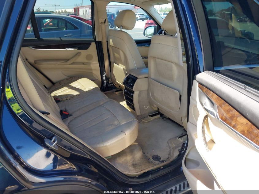 2015 BMW X5 Sdrive35I VIN: 5UXKR2C58F0H34851 Lot: 43338152
