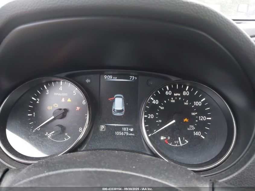 2017 Nissan Rogue S VIN: JN8AT2MT5HW404436 Lot: 43338154