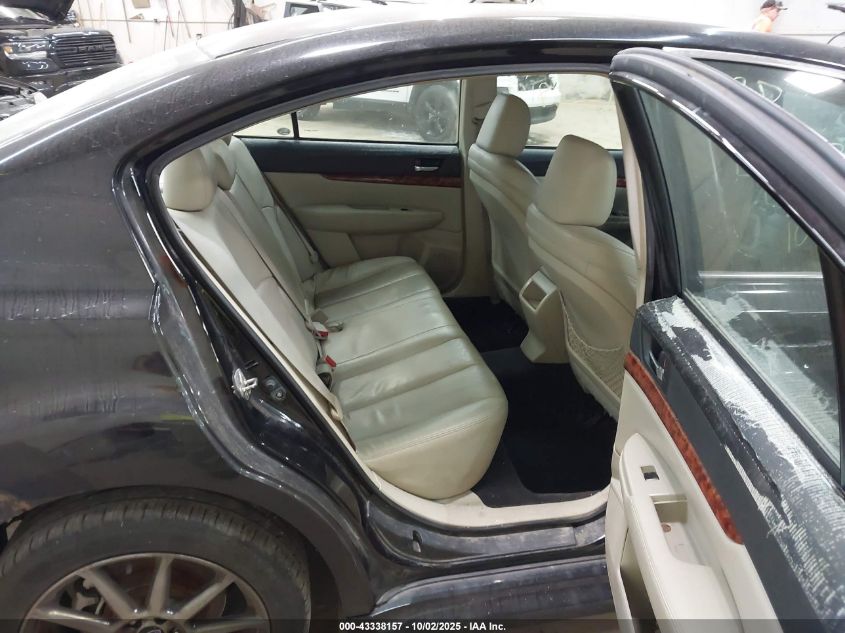 2010 Subaru Legacy 2.5I Limited VIN: 4S3BMCK67A3241280 Lot: 43338157