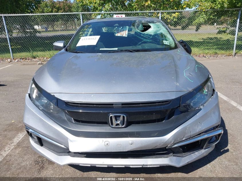 2020 Honda Civic Ex VIN: 19XFC1F37LE216951 Lot: 43338162