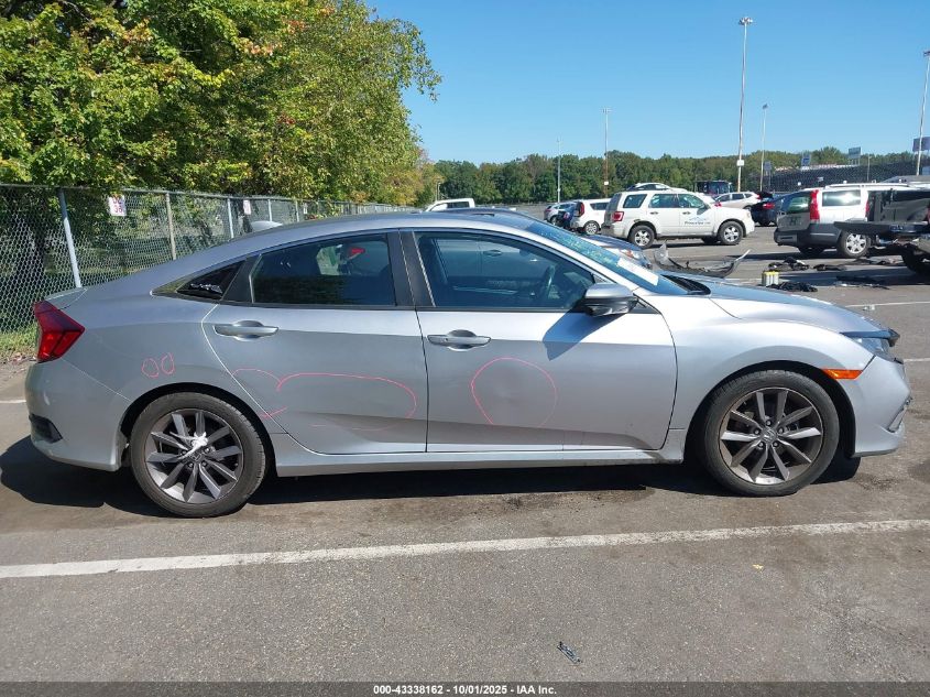 2020 Honda Civic Ex VIN: 19XFC1F37LE216951 Lot: 43338162