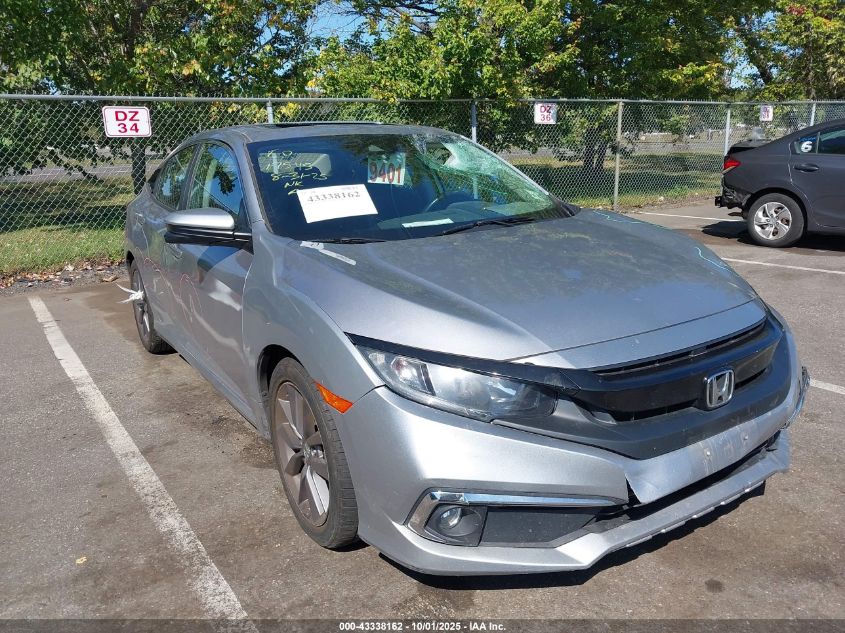 2020 Honda Civic Ex VIN: 19XFC1F37LE216951 Lot: 43338162