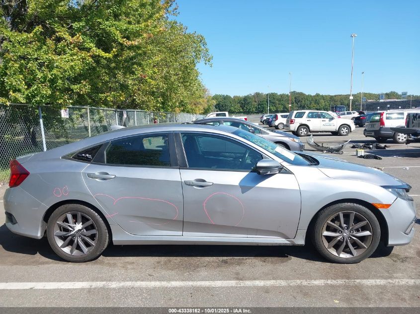 2020 Honda Civic Ex VIN: 19XFC1F37LE216951 Lot: 43338162