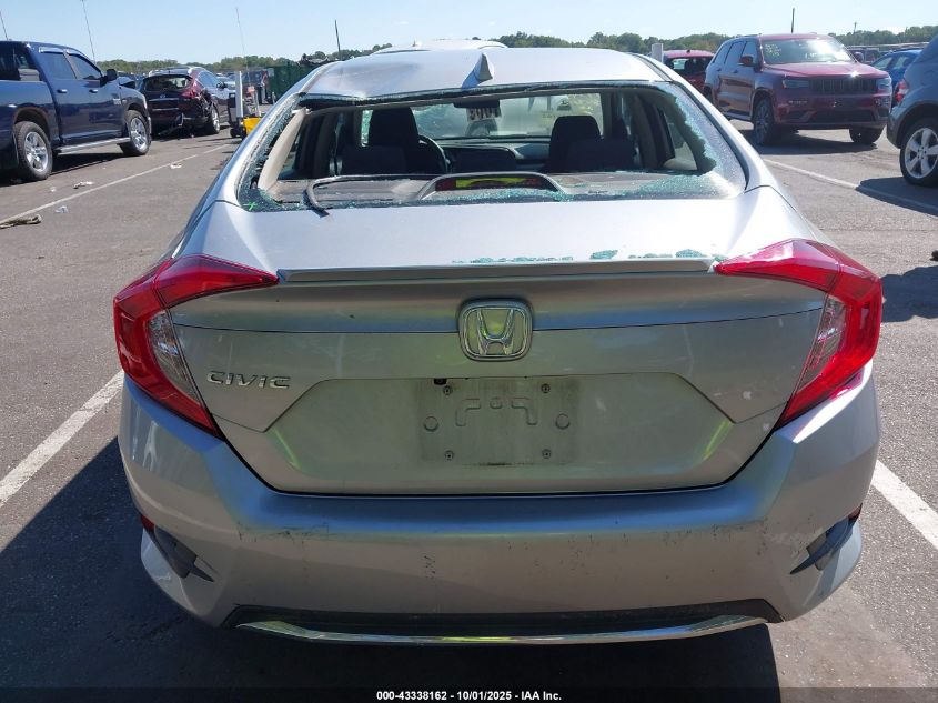 2020 Honda Civic Ex VIN: 19XFC1F37LE216951 Lot: 43338162