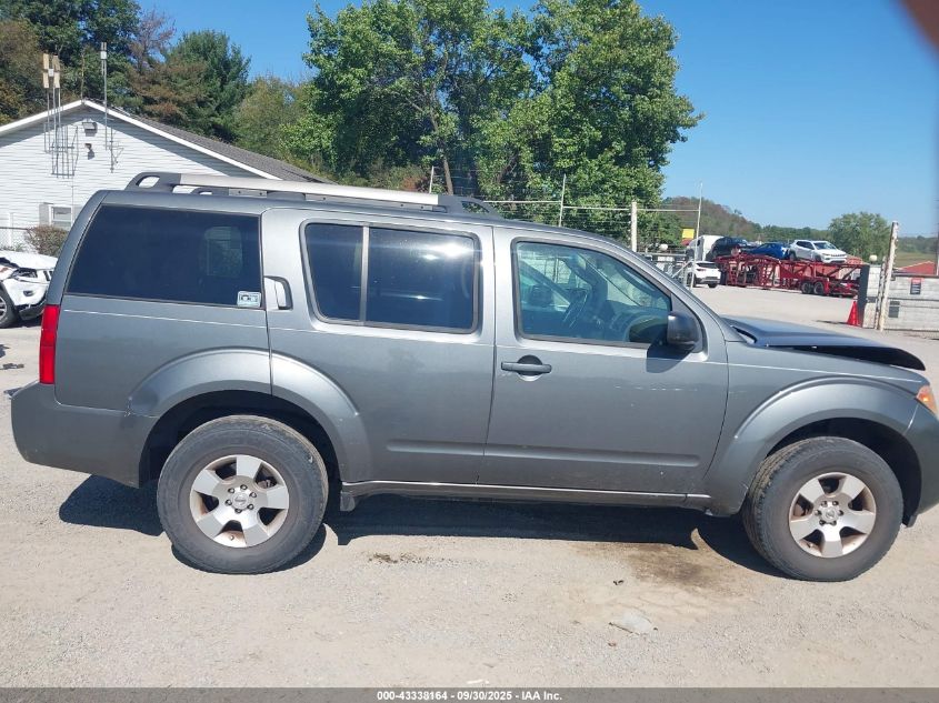 2009 Nissan Pathfinder S VIN: 5N1AR18B79C616131 Lot: 43338164