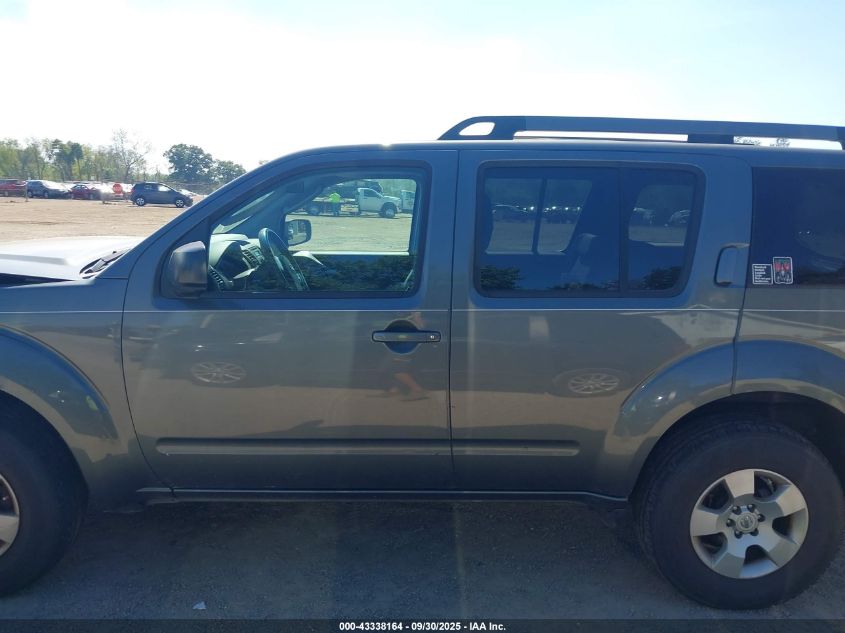 2009 Nissan Pathfinder S VIN: 5N1AR18B79C616131 Lot: 43338164