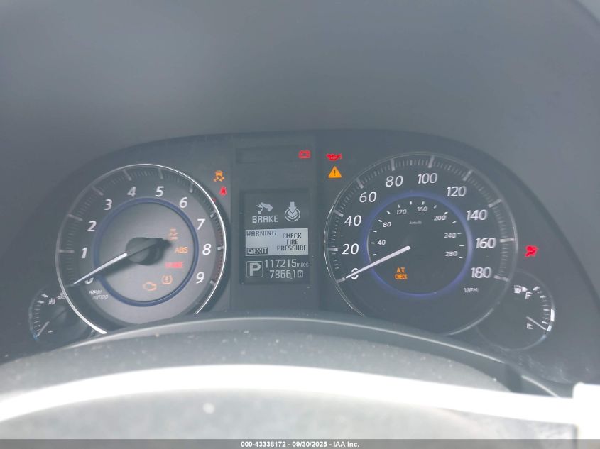 2017 Infiniti Qx70 VIN: JN8CS1MU5HM143996 Lot: 43338172