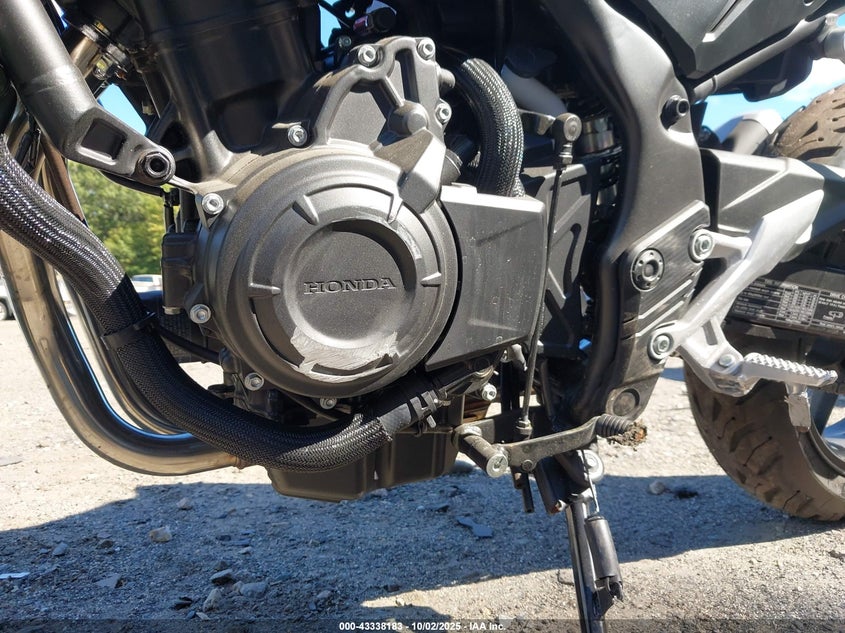 2024 Honda Cb500 F VIN: MLHPC7153R5000161 Lot: 43338183