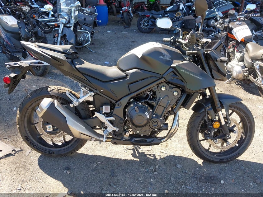 2024 Honda Cb500 F VIN: MLHPC7153R5000161 Lot: 43338183
