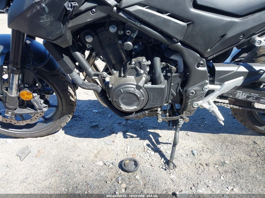 2024 Honda Cb500 F VIN: MLHPC7153R5000161 Lot: 43338183