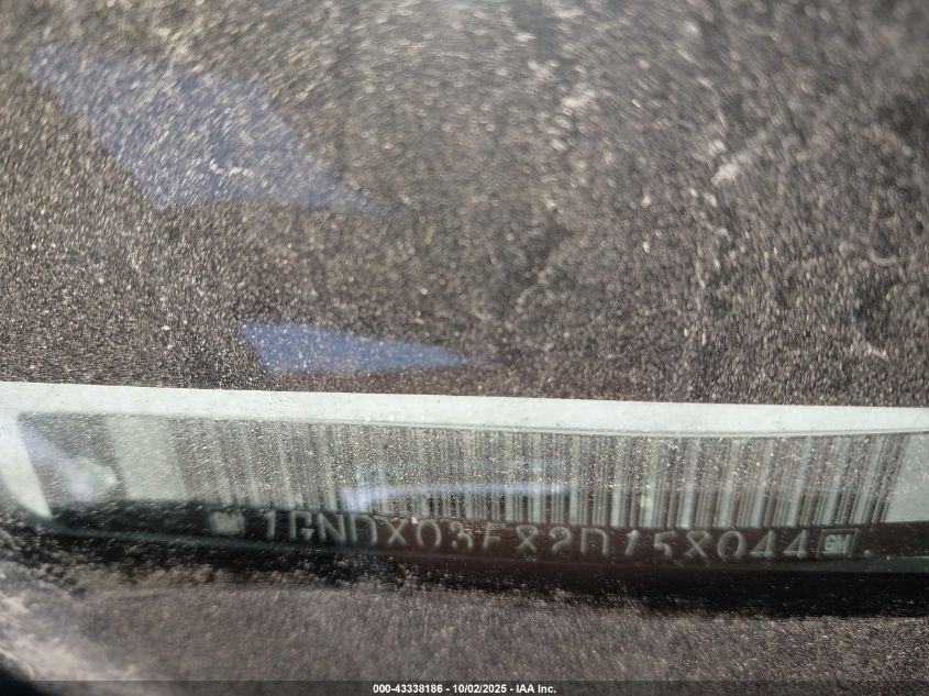 2002 Chevrolet Venture Ls VIN: 1GNDX03E82D158044 Lot: 43338186