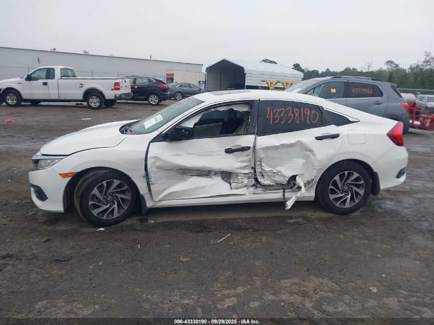 2016 Honda Civic Ex VIN: 19XFC2F75GE243399 Lot: 43338190