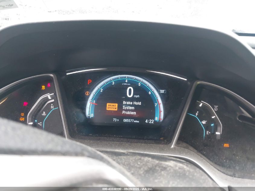 2016 Honda Civic Ex VIN: 19XFC2F75GE243399 Lot: 43338190