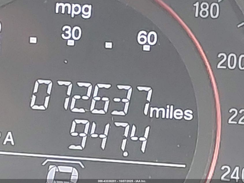 2016 Honda Accord Sport VIN: 1HGCR2F5XGA096808 Lot: 43338201