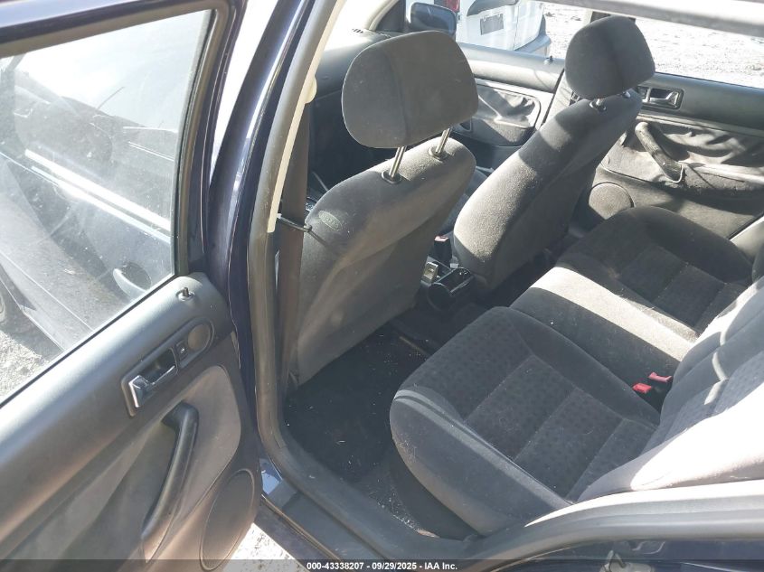 2003 Volkswagen Golf Gls 2.0L VIN: 9BWGK61J034032193 Lot: 43338207