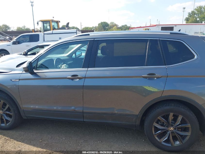 2022 Volkswagen Tiguan 2.0T Se VIN: 3VV3B7AX2NM161144 Lot: 43338210