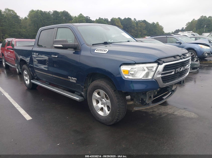 2020 RAM 1500 BIG HORN  4X4 5'7 BOX - 1C6RRFFG1LN334007