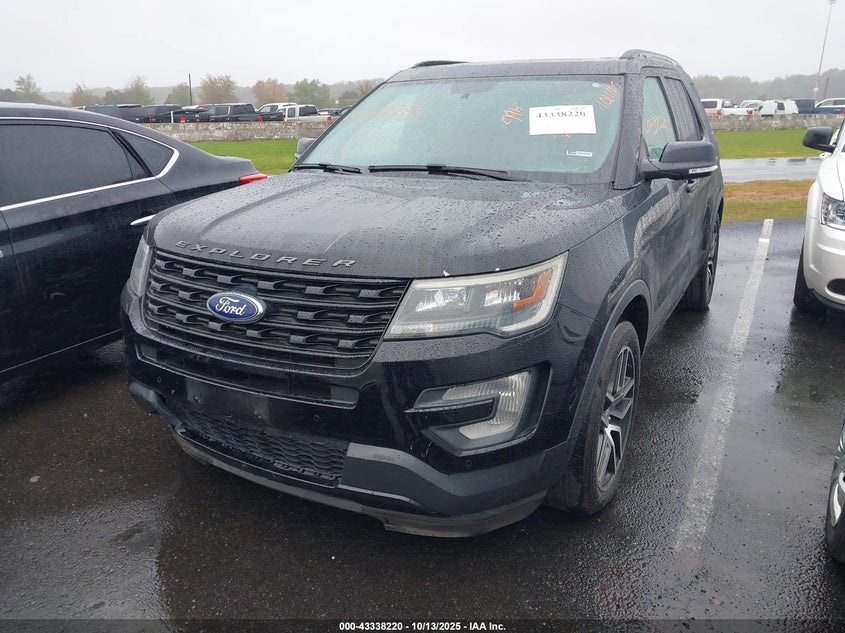 Vin: 1fm5k8gt9hgd47470, lot: 43832934, ford explorer sport 20172