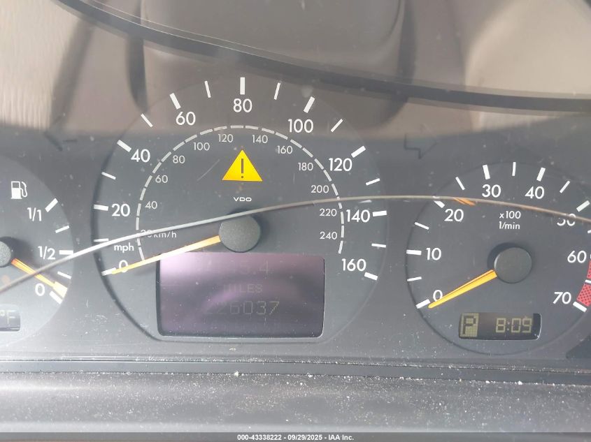 2001 Mercedes-Benz E 430 VIN: WDBJF70J41X057815 Lot: 43338222