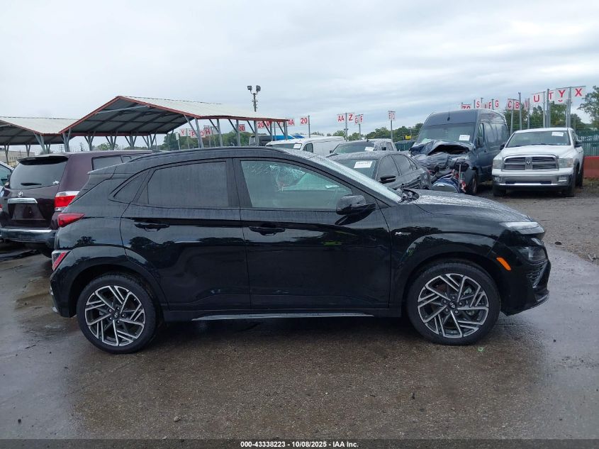 2022 Hyundai Kona N Line VIN: KM8K3CA37NU831081 Lot: 43338223