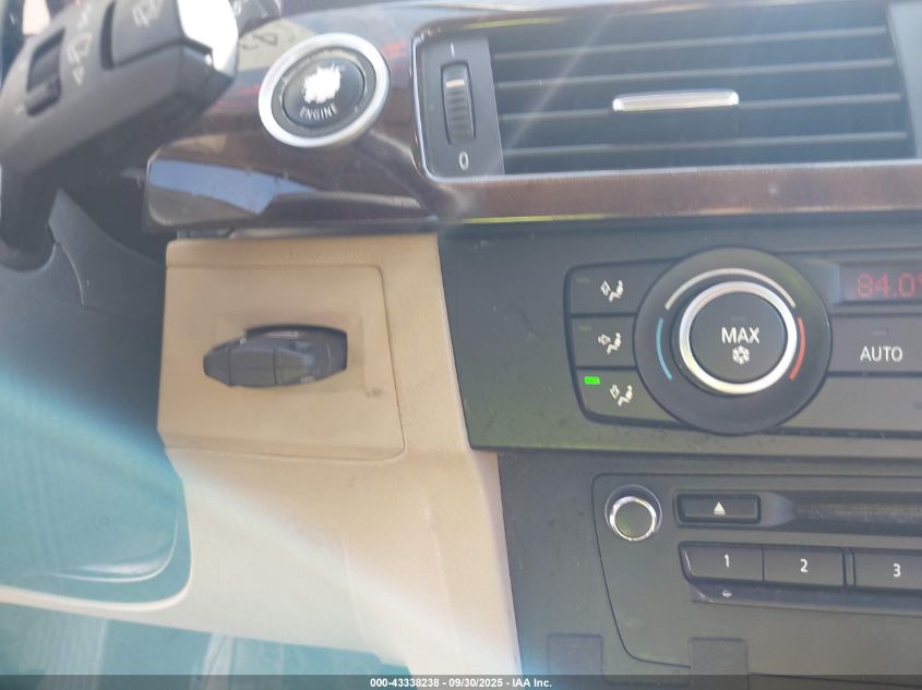 2011 BMW 328I VIN: WBAPH7C58BE851358 Lot: 43338238