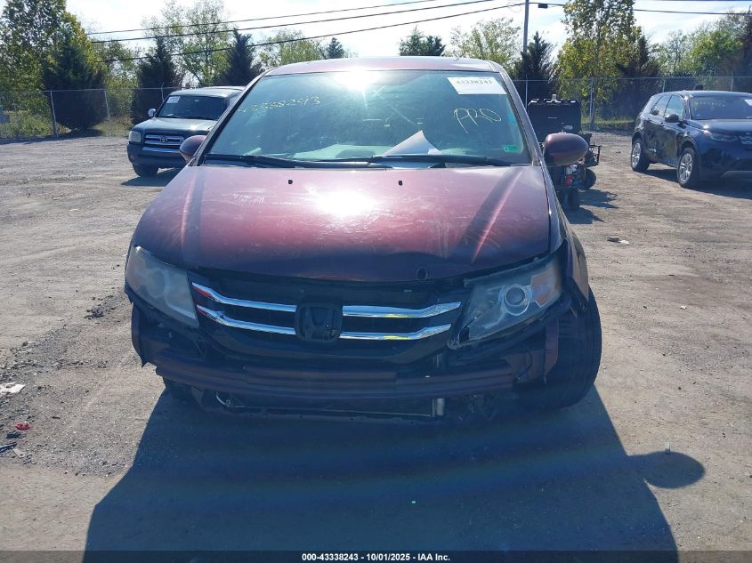 2016 Honda Odyssey Ex-L VIN: 5FNRL5H63GB053534 Lot: 43338243