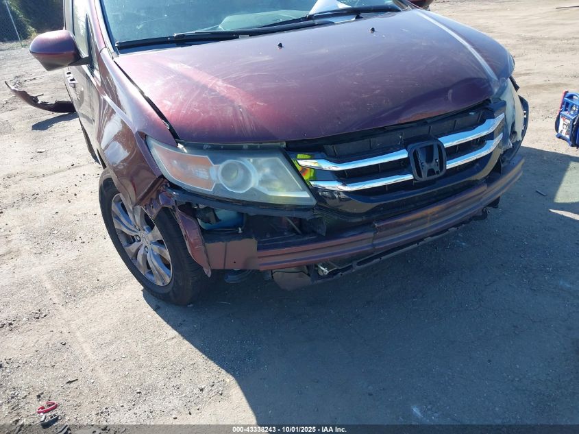 2016 Honda Odyssey Ex-L VIN: 5FNRL5H63GB053534 Lot: 43338243